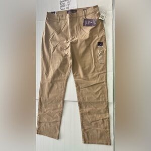 Gloria Vanderbilt Tan Chinos Classic Cotton Blend